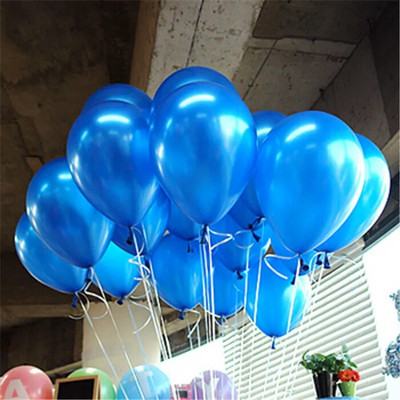 100/50 gab/partija dzimšanas dienas baloni 8 collu lateksa baloni Zelta sarkani rozā zili Pērļu kāzu ballītes baloni bērnu rotaļlietas