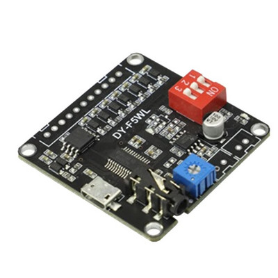 DY-F5WL 5W Modul za glasovnu reprodukciju MP3 glazbeni player Kontrolni modul koji podržava Micro-SD karticu MP3 glazbeni player za Arduino