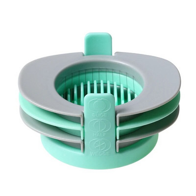 Kiaušinių pjaustyklė, 3 viename virtų kiaušinių pjaustytuvas su nerūdijančio plieno pjovimo laidais, kiaušinius supjaustykite plonais griežinėliais