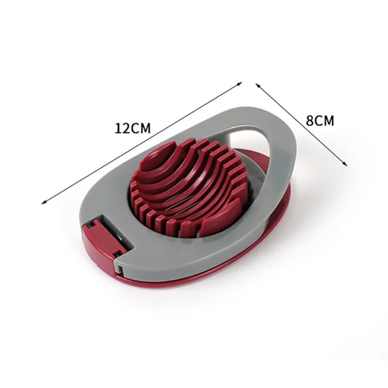 Virtuvės priedai Kiaušinių pjaustyklė Smulkintuvas nerūdijančio plieno vaisių salotų pjaustytuvas Kiaušinių įrankiai Rankinis virtuvinis kombainas Virtuvės įtaisas