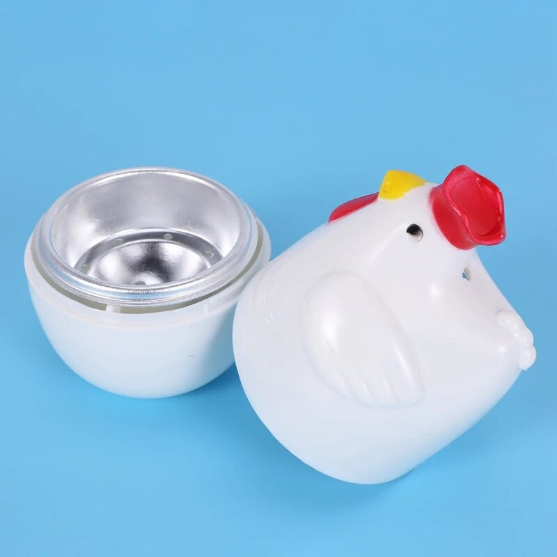 2X viščiuko formos 1 virtų kiaušinių garlaivis Garintuvas Grūstuvėlis Mikrobangų krosnelė Kiaušinių viryklė Virimo įrankiai Virtuvės prietaisai Priedai Įrankiai