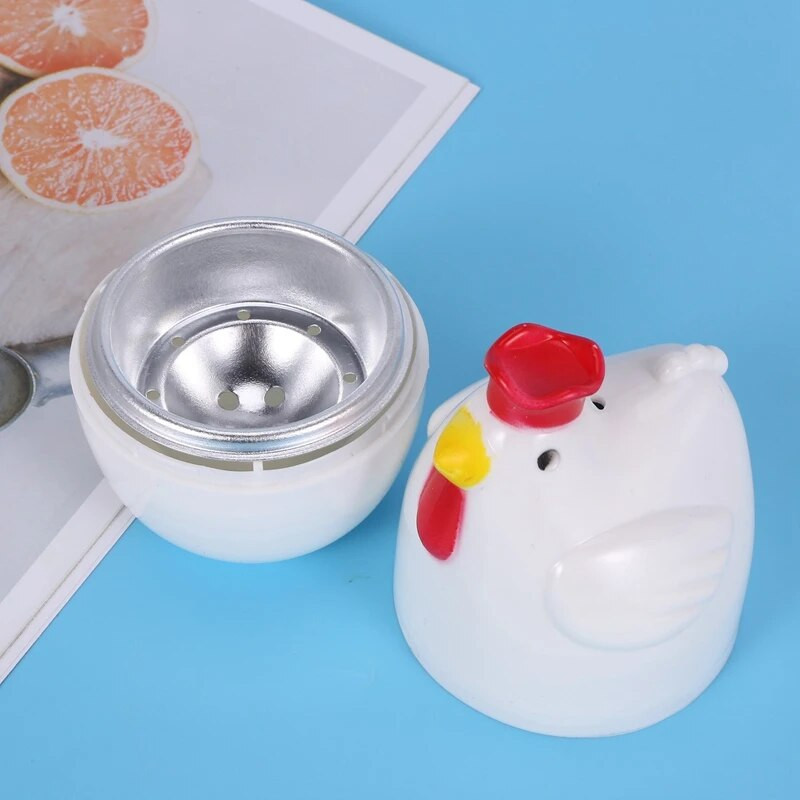 2X viščiuko formos 1 virtų kiaušinių garlaivis Garintuvas Grūstuvėlis Mikrobangų krosnelė Kiaušinių viryklė Virimo įrankiai Virtuvės prietaisai Priedai Įrankiai