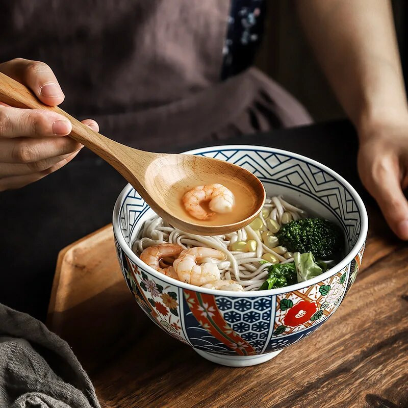 3 dydžių medinis šaukštas ryžių košės sriubos samtelis Namų indai Vaikiški valgymui Maišymas Maišymas Virimas Virtuvės reikmenys