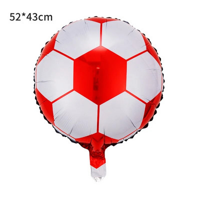 18-инчов футболен балон Балони с хелий Рожден ден Baby Shower Детски ден Бар KTV Декорация Спортни парти консумативи