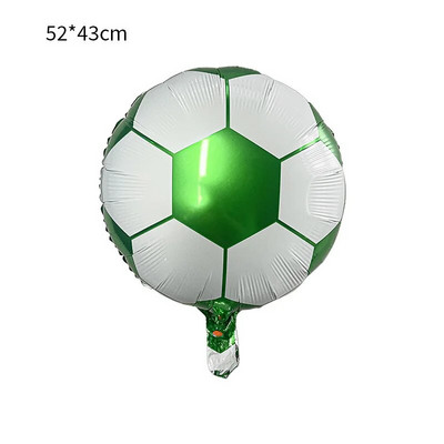 18-инчов футболен балон Балони с хелий Рожден ден Baby Shower Детски ден Бар KTV Декорация Спортни парти консумативи