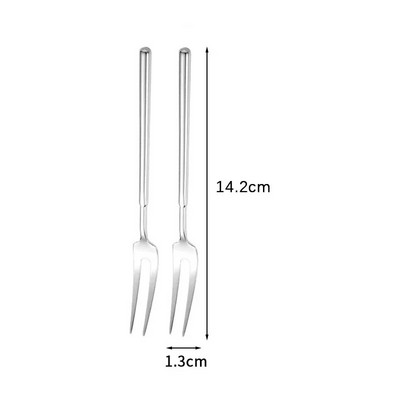 304 плодова вилица от неръждаема стомана, торта, десерт, плодове, китка, лунна торта, китка за партита и събития, партита, кухненска посуда