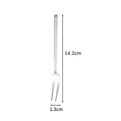 304 плодова вилица от неръждаема стомана, торта, десерт, плодове, китка, лунна торта, китка за партита и събития, партита, кухненска посуда