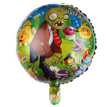 Plants vs. Zombies, PVZ Алуминиев филм балон карикатура аниме фигура Shape детски рожден ден декор парти консумативи baby shower globos