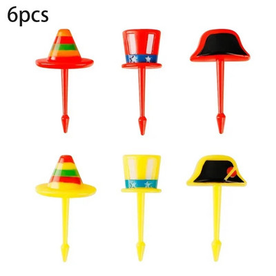 Halloween serija Plastične vilice za voće Slatki crtani oblik Torte Desertne vilice Dekoracije Dječji ručkovi Pribor za čačkalice