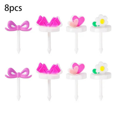 Halloween serija Plastične vilice za voće Slatki crtani oblik Torte Desertne vilice Dekoracije Dječji ručkovi Pribor za čačkalice