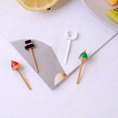 Halloween serija Plastične vilice za voće Slatki crtani oblik Torte Desertne vilice Dekoracije Dječji ručkovi Pribor za čačkalice