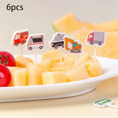 Halloween serija Plastične vilice za voće Slatki crtani oblik Torte Desertne vilice Dekoracije Dječji ručkovi Pribor za čačkalice