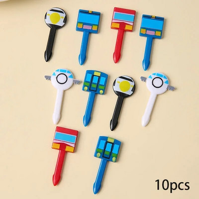 Halloween serija Plastične vilice za voće Slatki crtani oblik Torte Desertne vilice Dekoracije Dječji ručkovi Pribor za čačkalice