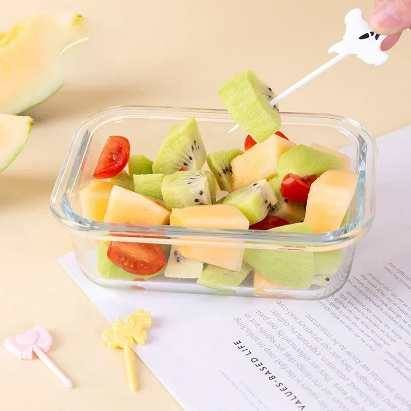 Halloween serija Plastične vilice za voće Slatki crtani oblik Torte Desertne vilice Dekoracije Dječji ručkovi Pribor za čačkalice