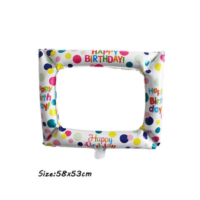 3D Happy Bear Фолиев балон Ins Hot Daisy Flower Birthday Party Decorations Kids Adult Event Party Decor Baby Shower Gift Balls