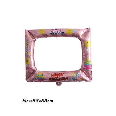 3D Happy Bear Фолиев балон Ins Hot Daisy Flower Birthday Party Decorations Kids Adult Event Party Decor Baby Shower Gift Balls