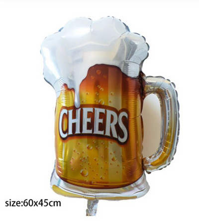 3D Happy Bear Фолиев балон Ins Hot Daisy Flower Birthday Party Decorations Kids Adult Event Party Decor Baby Shower Gift Balls