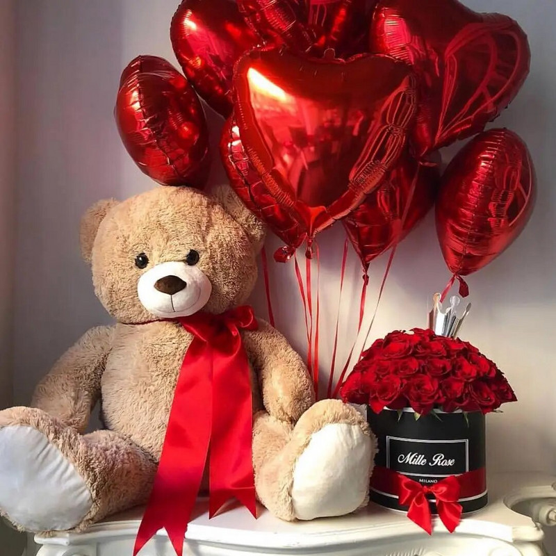 3D Happy Bear Фолиев балон Ins Hot Daisy Flower Birthday Party Decorations Kids Adult Event Party Decor Baby Shower Gift Balls