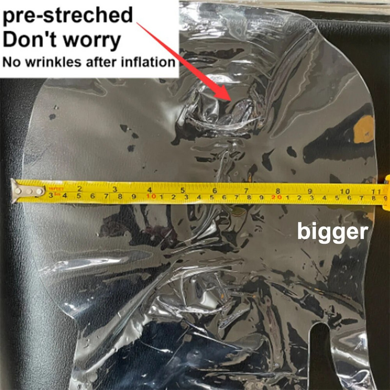 Gât lat 20 cm Baloane cu bule transparente Ursul umplut Nu este nevoie de mașină de umplut baloane Aniversare Cadou de aniversare Saci de jucărie