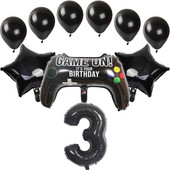 1 τμχ Χειριστήριο βιντεοπαιχνιδιών Αλουμινόχαρτο μπαλόνι Παιδικό πάρτι χώρο γενεθλίων προσωπικότητα στολισμός πάρτι Παιδικό παιχνίδι