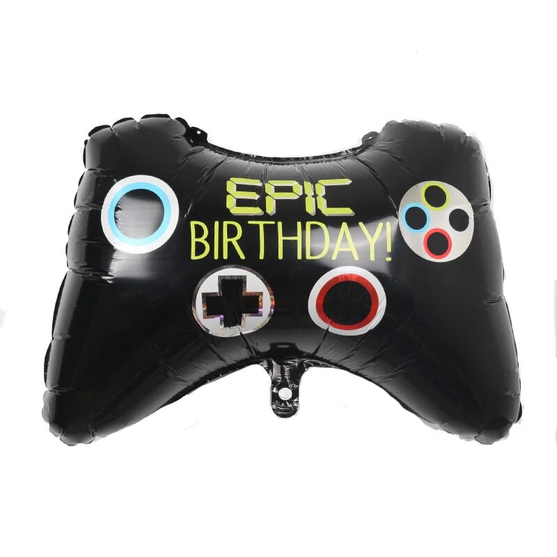 1 τμχ Χειριστήριο βιντεοπαιχνιδιών Αλουμινόχαρτο μπαλόνι Παιδικό πάρτι χώρο γενεθλίων προσωπικότητα στολισμός πάρτι Παιδικό παιχνίδι