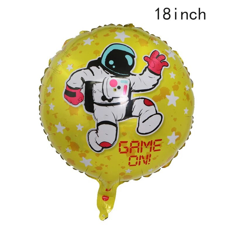 1 τμχ Χειριστήριο βιντεοπαιχνιδιών Αλουμινόχαρτο μπαλόνι Παιδικό πάρτι χώρο γενεθλίων προσωπικότητα στολισμός πάρτι Παιδικό παιχνίδι