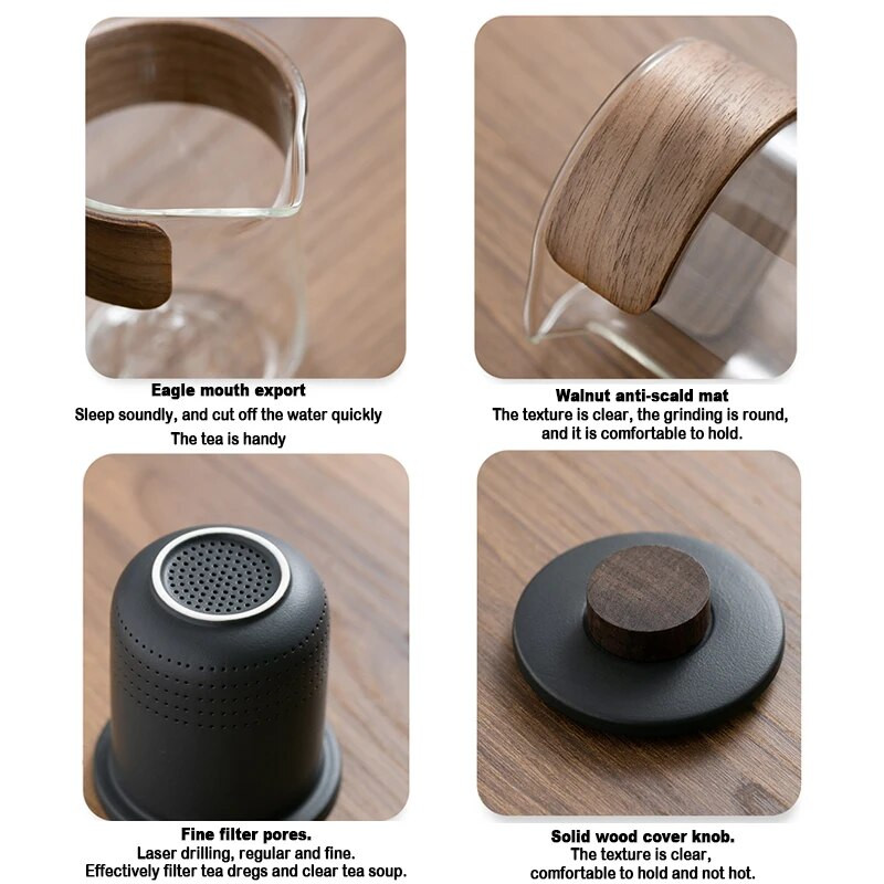 4vnt Kuai Ke puodelio kelioninis arbatos rinkinys nešiojimo krepšys Kung Fu arbatos puodelis Stiklas 1 puodas 3 keraminis puodelis lauko arbatinukas mažas rinkinys puodelio rinkinys