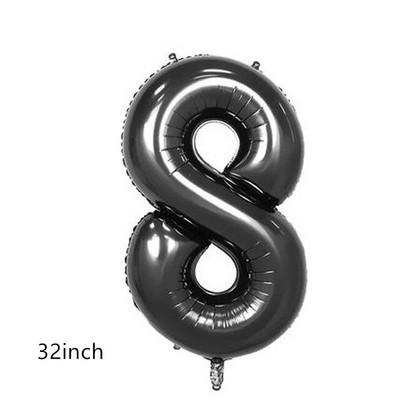 Rock and Roll léggömbök Videó Jegyzet Gitár Zenekar Mikrofon Boldog születésnapot Banner Party Dekorációk Zene Rádió Torta Topper Ballon