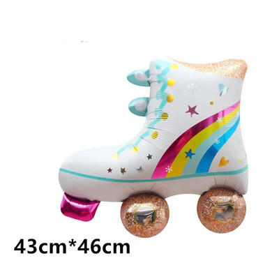 Rock and Roll léggömbök Videó Jegyzet Gitár Zenekar Mikrofon Boldog születésnapot Banner Party Dekorációk Zene Rádió Torta Topper Ballon