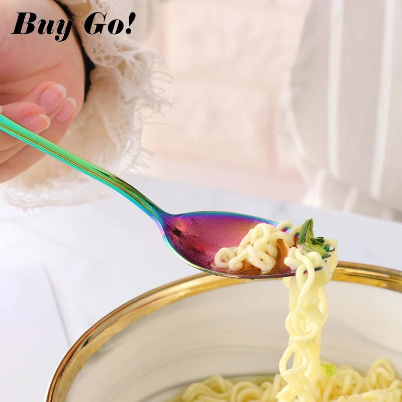 1 KOM 3 U 1 Kreativni dizajn Kuhinjsko posuđe Alati Od nehrđajućeg čelika Sporks Vilica za desert Žlica Rezanci Pribor za salatu Voće