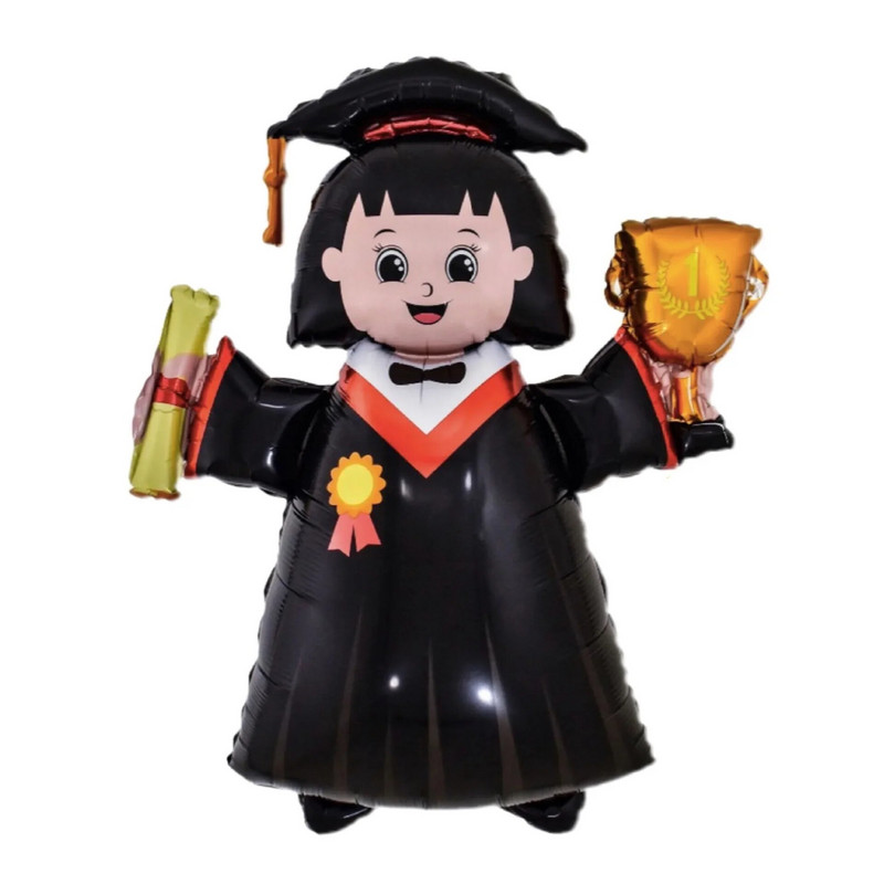 Големи балони за дипломиран доктор Големи поздравления за дипломиране Доктор Фолиев балон Празник на дипломирането Парти подарък