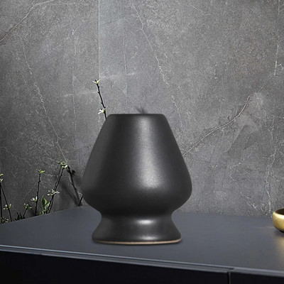 Matcha šluotelės laikiklis arbatos indas su šluotelės formos plaktuvo indo laikiklis profesionaliems pradedantiesiems