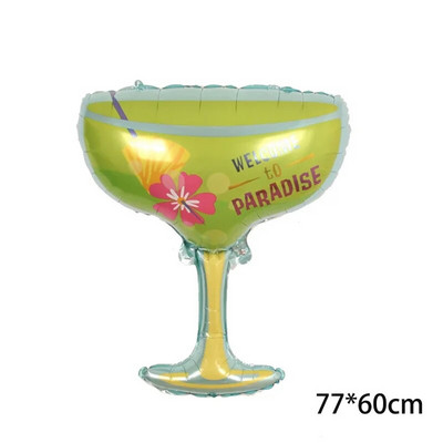 Бутилка вино Фолиеви балони Бар Банкет Парти за рожден ден Бокал за вино Балон Свети Валентин Декорация за годишнина от сватба