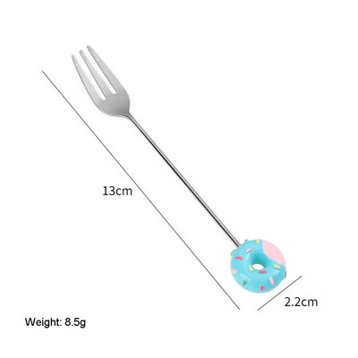 Nehrđajući čelik 430, slatka i zabavna, okrugla i glatka, kreativnog dizajna, funkcionalna i praktična žlica za miješanje, dar