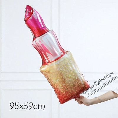 Розови цветя Фолиеви балони Подарък за Свети Валентин Рози Букет Балони Годишнина Булчинска стая Сватбени парти Декорации Детски играчки