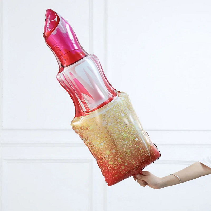 Розови цветя Фолиеви балони Подарък за Свети Валентин Рози Букет Балони Годишнина Булчинска стая Сватбени парти Декорации Детски играчки