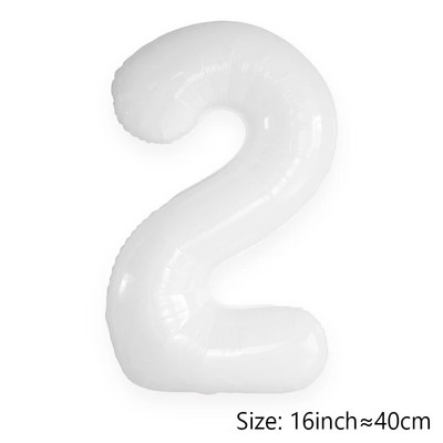 Baloane mari pentru tort de zi de naștere, cu urs de desene animate, număr de tort, balon din folie pentru baby shower, decorare pentru petrecerea de la mulți ani, accesoriu jucărie pentru copii