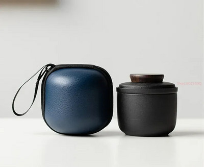 Putni Kung Fu Set za čaj Gaiwan Vanjski automobil Brza šalica Jedna posuda Jedna šalica Mini torba za nošenje Filter Posuda za šalicu čaja