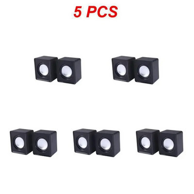 Kaasaskantav miniarvuti kõlar Juhtmega väikesed kõlarid Universaalne stereoheli koduarvuti lauaarvuti sülearvuti sülearvuti jaoks