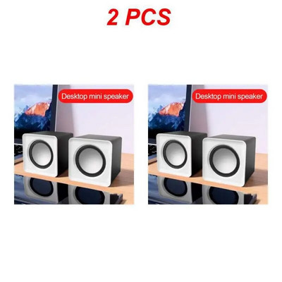 Kaasaskantav miniarvuti kõlar Juhtmega väikesed kõlarid Universaalne stereoheli koduarvuti lauaarvuti sülearvuti sülearvuti jaoks