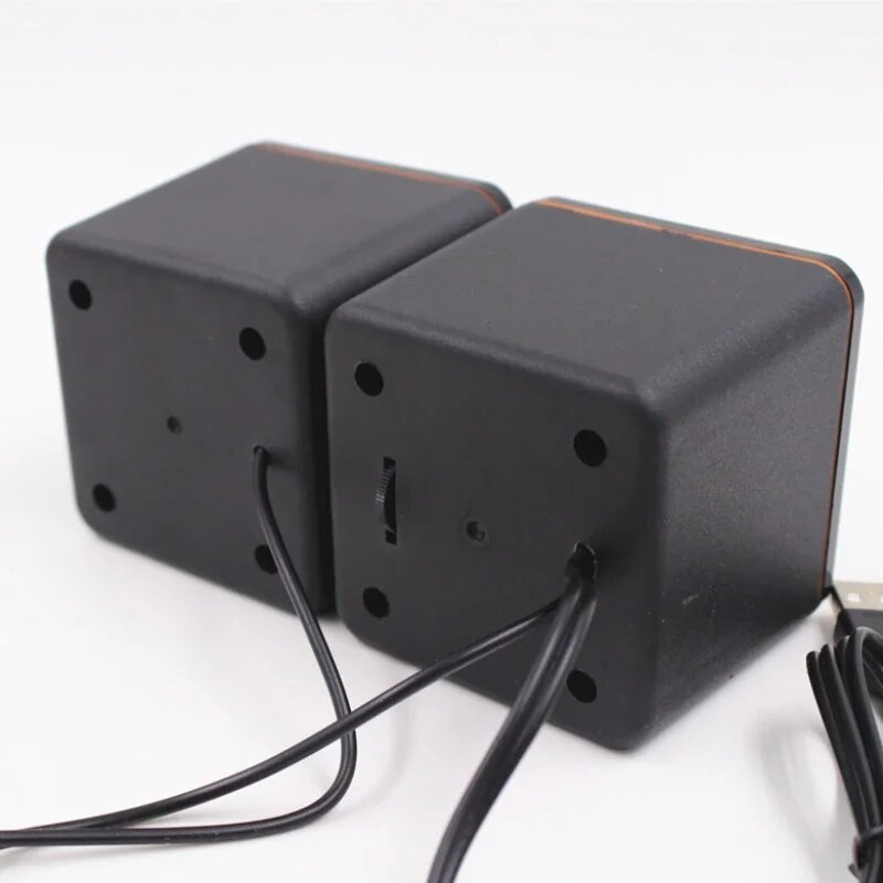 1 par zvučnika za mini računalo USB žičani zvučnici Univerzalni stereo zvučni surround zvučnik za PC prijenosno računalo