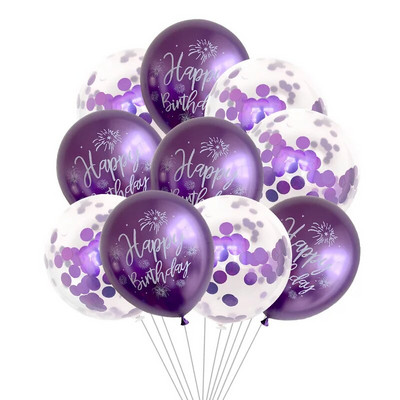 1 σετ Flamingo Donut Foil Balloon 18 ιντσών μπάλες καρδιάς 12`` latex Balloons Baby Shower Birthday Party Χαβάης Διακόσμηση