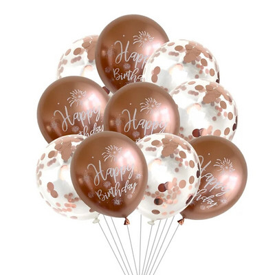 1 σετ Flamingo Donut Foil Balloon 18 ιντσών μπάλες καρδιάς 12`` latex Balloons Baby Shower Birthday Party Χαβάης Διακόσμηση