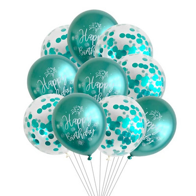 1 σετ Flamingo Donut Foil Balloon 18 ιντσών μπάλες καρδιάς 12`` latex Balloons Baby Shower Birthday Party Χαβάης Διακόσμηση