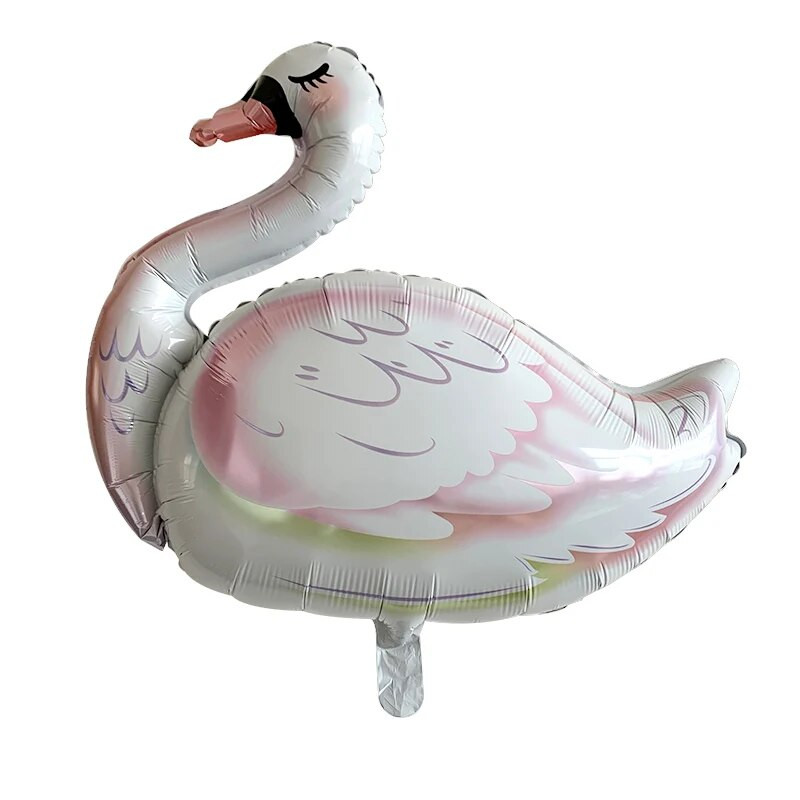 1 set de baloane din folie cu gogoașă cu flamingo, bile de inimă de 18 inchi, baloane din latex de 12 inchi, pentru baby shower, pentru petrecerea de aniversare, articole de decorare hawaiane