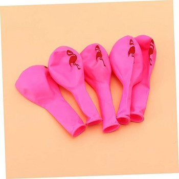 Μπαλόνια 12 ιντσών ροζ Flamingo για πάρτι Λευκά ροζ φουσκωτά μπαλόνια Flamingo μοτίβο γενεθλίων για διακόσμηση πάρτι γενεθλίων