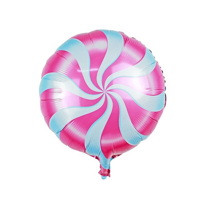 Цветни бонбони Понички Фолиеви балони Близалки Балони с хелий Бебешки празник Рожден ден Сватба Консумативи Коледна украса Ba