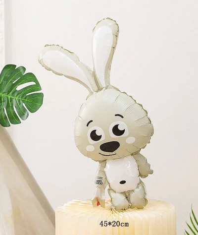 1db állati hélium léggömb aranyos mókus róka pingvin fólia lufi baba zuhany Boldog születésnapi parti díszek gyerekeknek léggömb