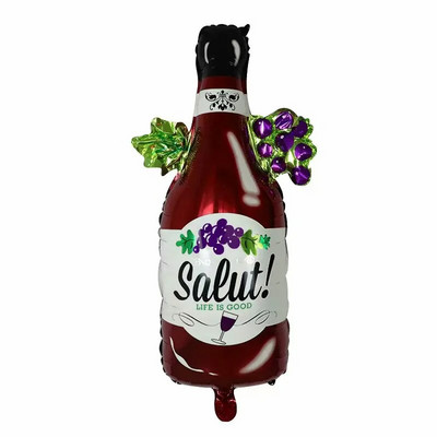 Sticlă de whisky Cupă de șampanie Baloane Decoratiuni pentru petrecerea de la mulți ani Copii Adulti Rege Nunta Baloane pentru petrecere