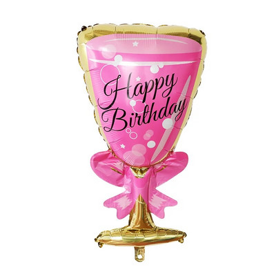 Sticlă de whisky Cupă de șampanie Baloane Decoratiuni pentru petrecerea de la mulți ani Copii Adulti Rege Nunta Baloane pentru petrecere